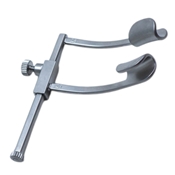 Cook Eye Speculum, Pediatric Model With Dull Finish, Solid 10mm Blades, 22mm Spread, Locking-Mechanism, And Overall Length Of 1 1/8" (40mm) 